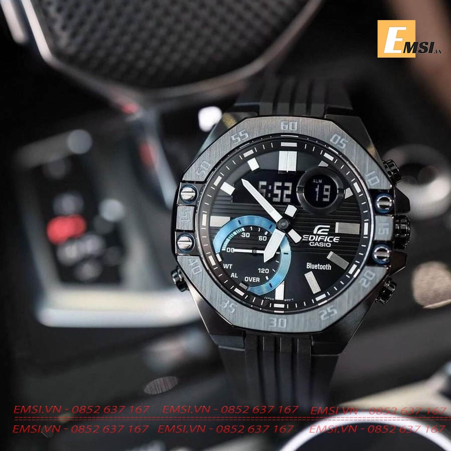 Edifice ECB-10PB-1ADF - Đồng Hồ Nam - Pin/Quartz - Kính Khoáng - Size Mặt 48.5mm EMSI.VN