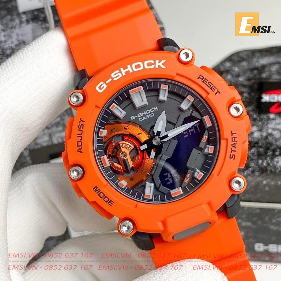 Casio G-Shock GA-2200M-4A - Đồng Hồ Nam - Pin / Quartz - Kính Khoáng - Size Mặt 47mm EMSI.VN