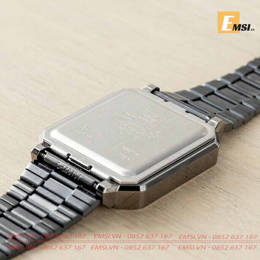 Casio Vintage A100WEGG-1ADF - Đồng Hồ Unisex - Pin/Quartz - Kính Nhựa - Size Mặt 32.5mm EMSI.VN