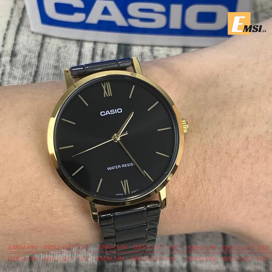 Casio LTP-VT01GB-1BUDF - Đồng Hồ Nữ - Pin/Quartz - Kính Khoáng - Size Mặt 34mm EMSI.VN