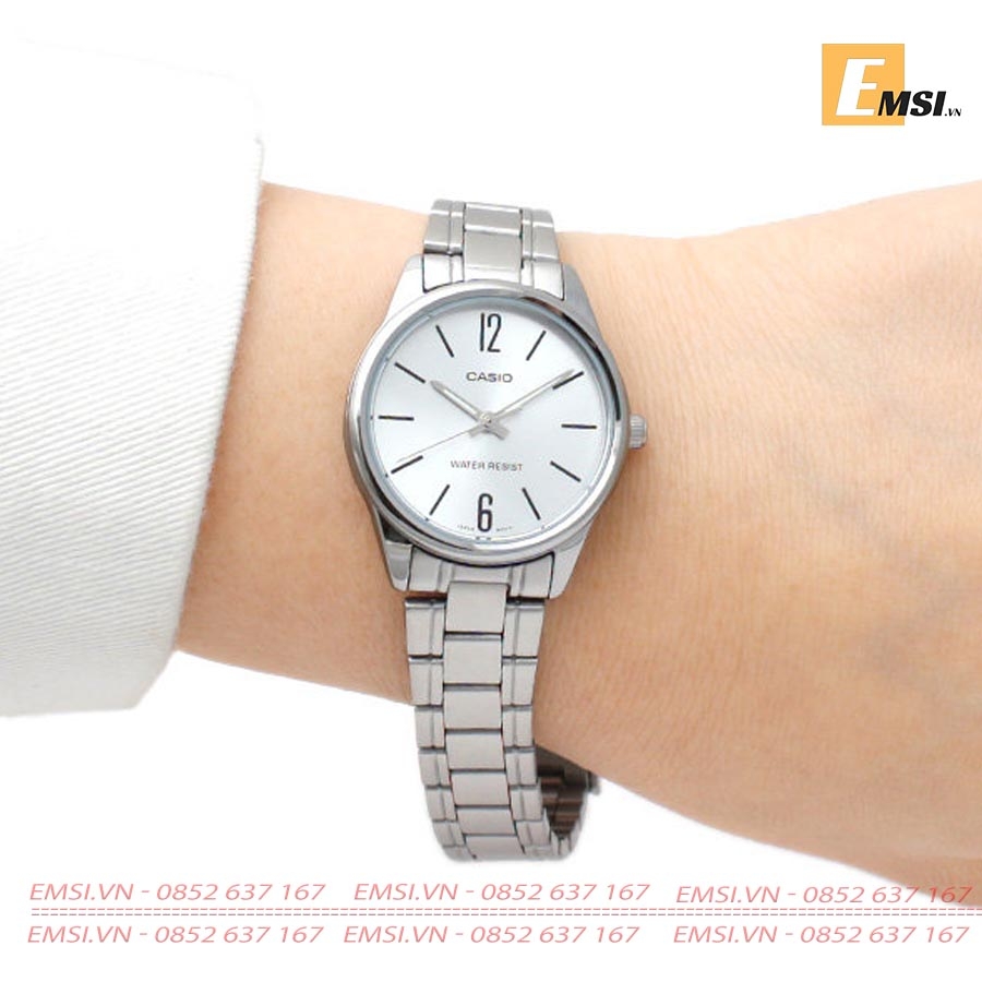 Casio LTP-V005D-7B - Đồng Hồ Nữ - Pin/Quartz - Kính Khoáng - Size Mặt 28mm EMSI.VN