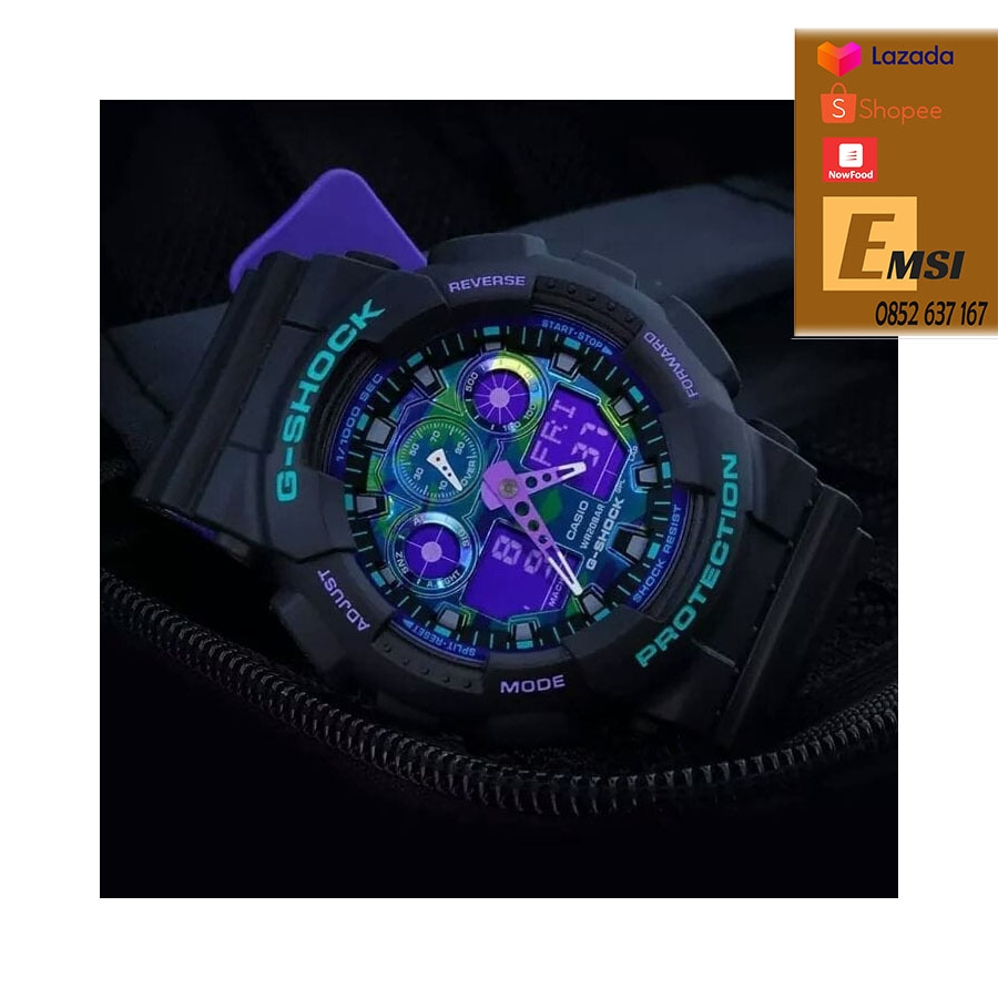 Đồng hồ nam Casio G-SHOCK GA-100BL-1A