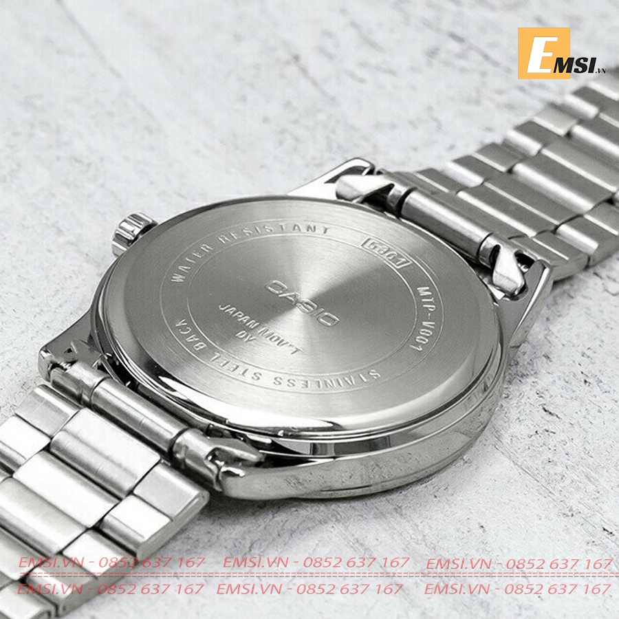 Casio MTP-V001D-7B - Đồng Hồ Nam - Pin / Quartz - Kính Khoáng - Size Mặt 38mm EMSI.VN