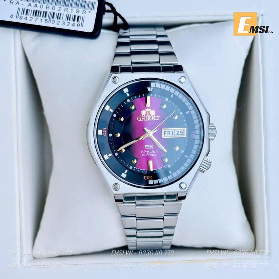 Orient SK RA-AA0B02R19B - Đồng Hồ Nam - Cơ - Automatic - Kính Khoáng - 41.8mm - Bảo Hành 5 Năm - Chính Hãng