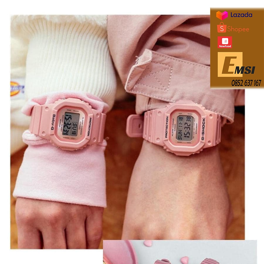 Đồng Hồ Đôi Casio G-shock & Baby-G LOV-18B-4DR Chính Hãng - Dây Nhựa | G-Shock & Bab