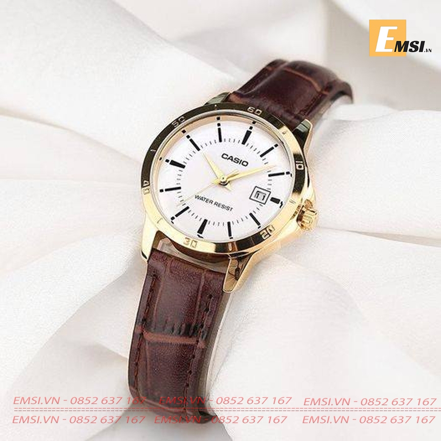 CASIO MTP-V004GL-7A - Đồng Hồ Nam - Pin / Quartz - Kính Khoáng - Size Mặt 41.5mm EMSI.VN