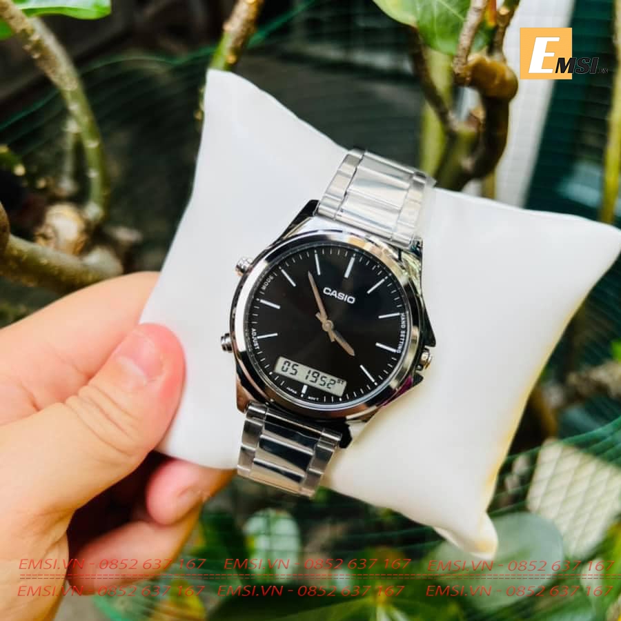 Casio MTP-VC01D-1EUDF - Đồng Hồ Nam - Pin/Quartz - Size Mặt 41.6mm - Kính Khoáng EMSI.VN