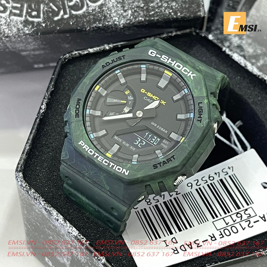 Đồng hồ Casio G-Shock Nam GA-2100FR-3A (Casio 45.4mm)