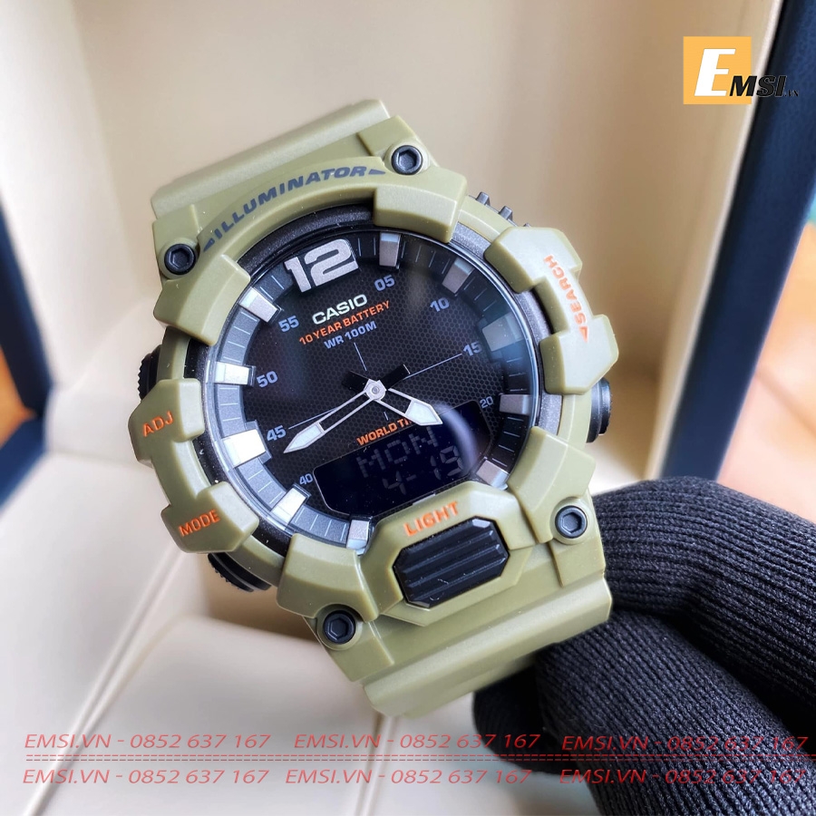 Casio HDC-700-3A2 - Đồng Hồ Nam - Điện Tử - Size Mặt 48.7mm - Kính Nhựa EMSI.VN