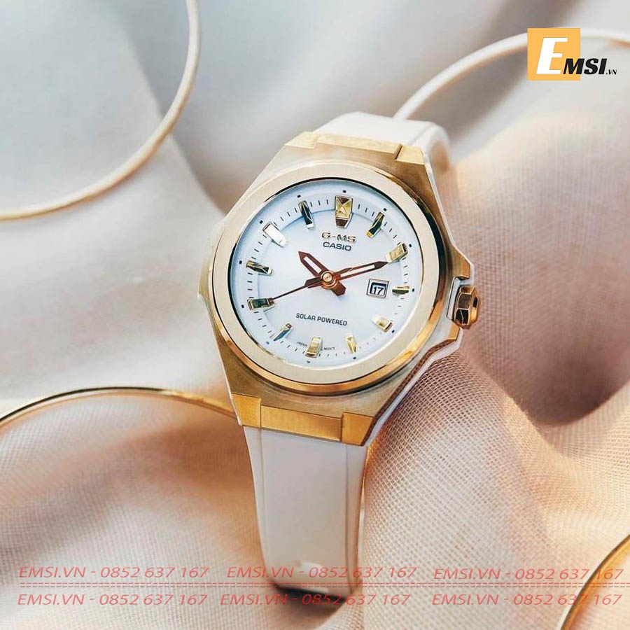 Baby-G MSG-S500G-7A - Kính khoáng - Đồng hồ nữ - Năng lượng mặt trời - Size mặt 39mm EMSI.VN