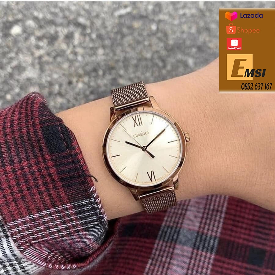 Đồng hồ Casio Nữ LTP-E157MR-9ADF