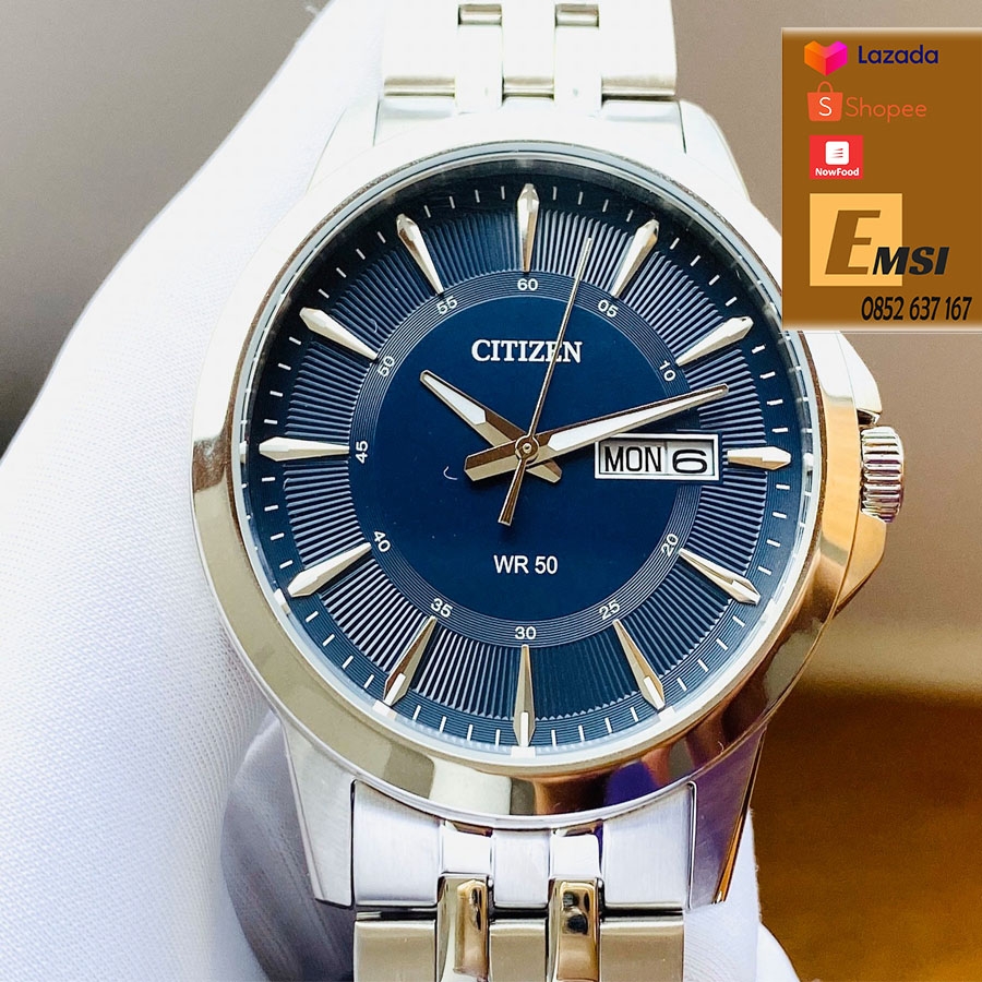 Đồng hồ nam CITIZEN BF2011-51L – Quartz (Pin) – Dây Kim Loại