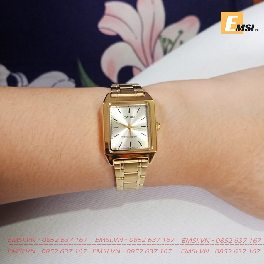 Casio LTP-V007G-9E - Đồng Hồ Nữ - Pin/Quartz - Kính Khoáng - Size Mặt 22mm EMSI.VN