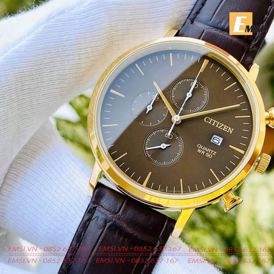 CITIZEN‌ AN3612-09X - Đồng Hồ Nam - Pin / Quartz - Kính Khoáng - Size Mặt 41mm Emsi.vn