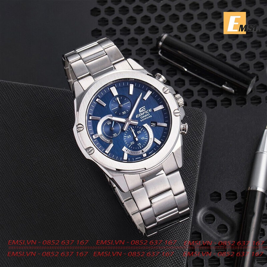 Edifice EFR-S567D-2A - Đồng Hồ Nam - Điện Tử - Kính Sapphire - Size Mặt 45.4mm EMSI.VN