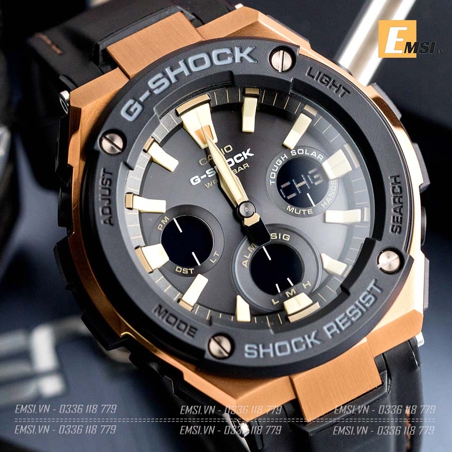 G-SHOCK G-STEEL GST-S120L-1A TOUGH RESIN BAND - UNBOXING