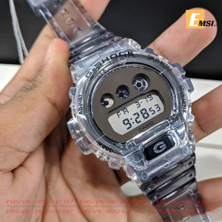 G-Shock DW-6900SK-1DR - Đồng Hồ Nam - Pin/Quartz - Size Mặt 50mm - Kính Khoáng EMSI.VN