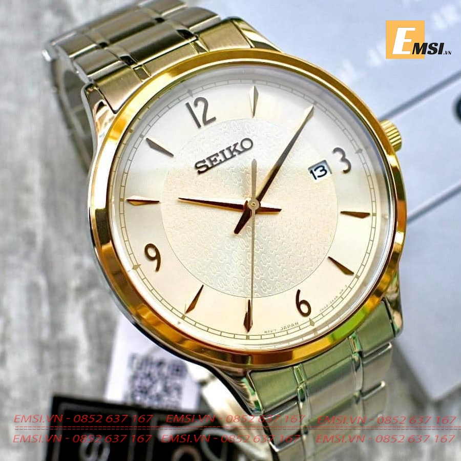 Seiko SGEH92P1 - Đồng Hồ Nam - Pin / Quartz - Hardlex Crystal - Size Mặt 40.5mm EMSI.VN