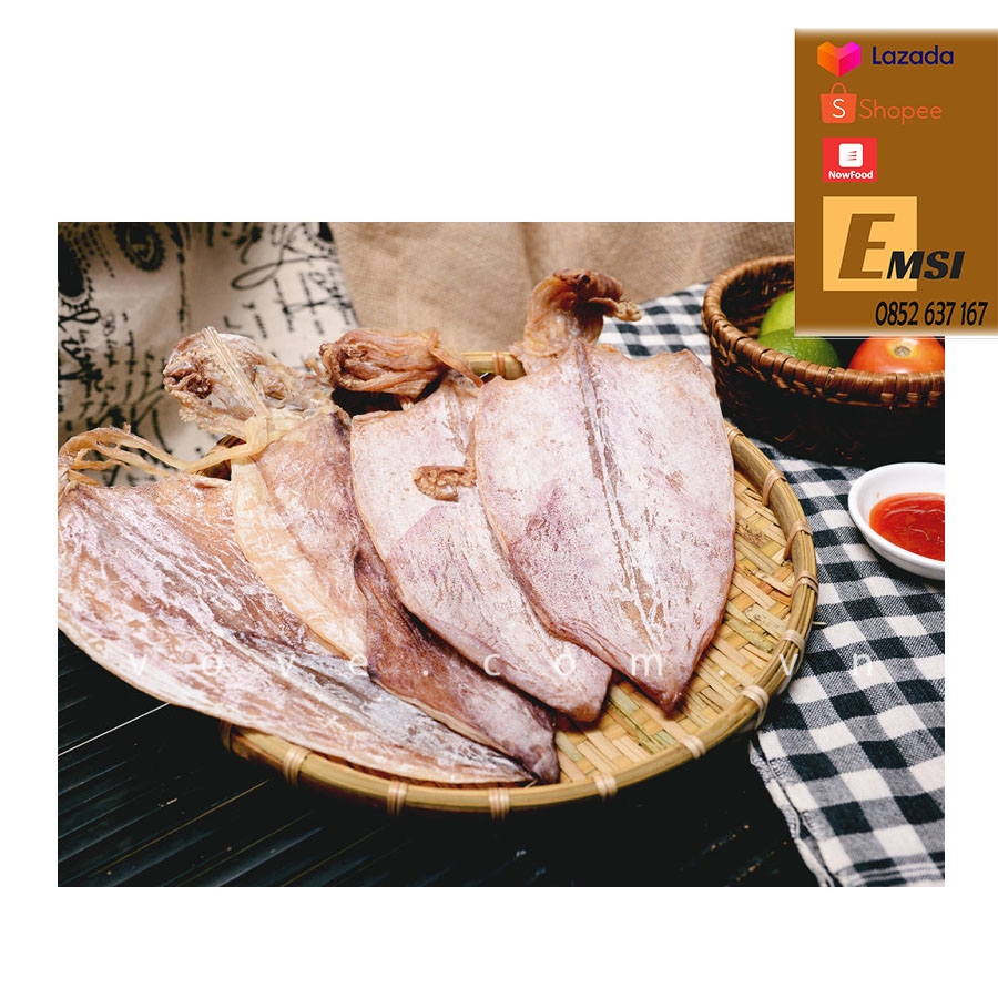 Khô mực Cà Mau size 20CON/KG 500gr
