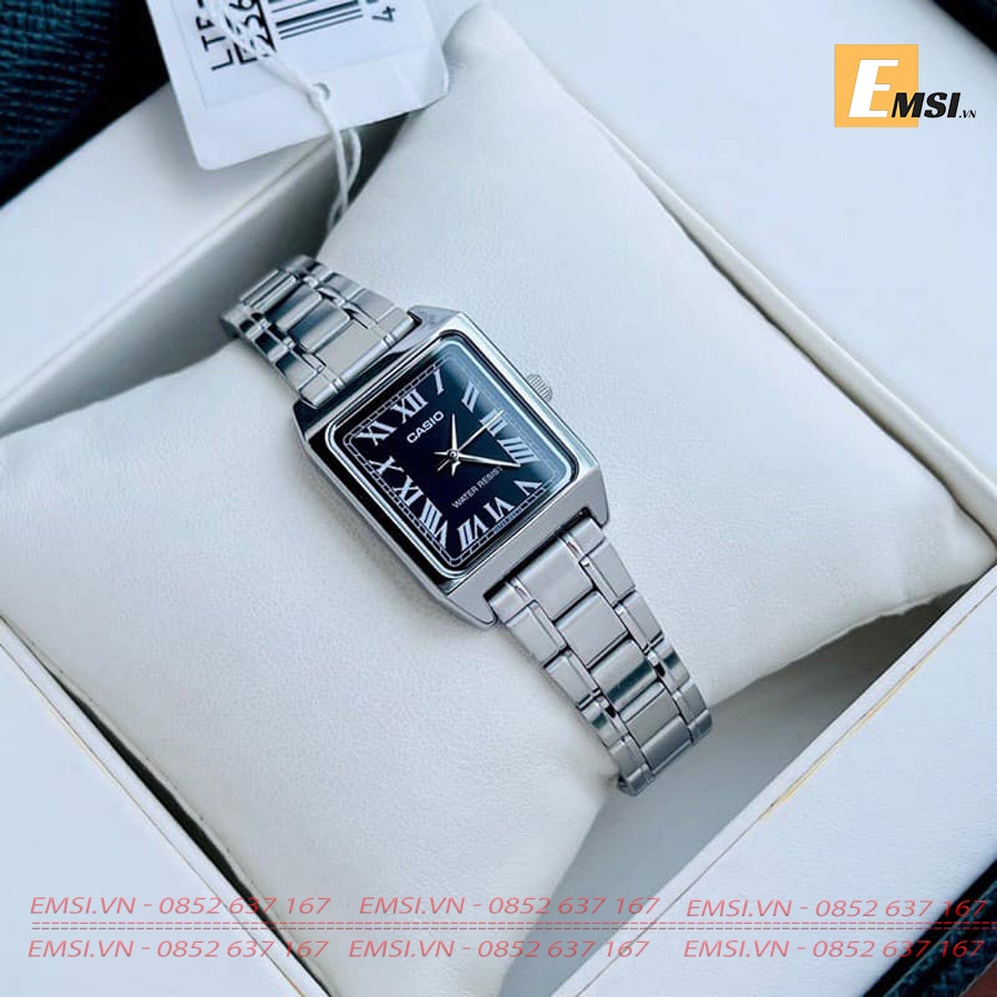 Casio LTP-V007D-1B - Đồng Hồ Nữ - Pin/Quartz - Kính Khoáng - Size Mặt 22mm EMSI.VN