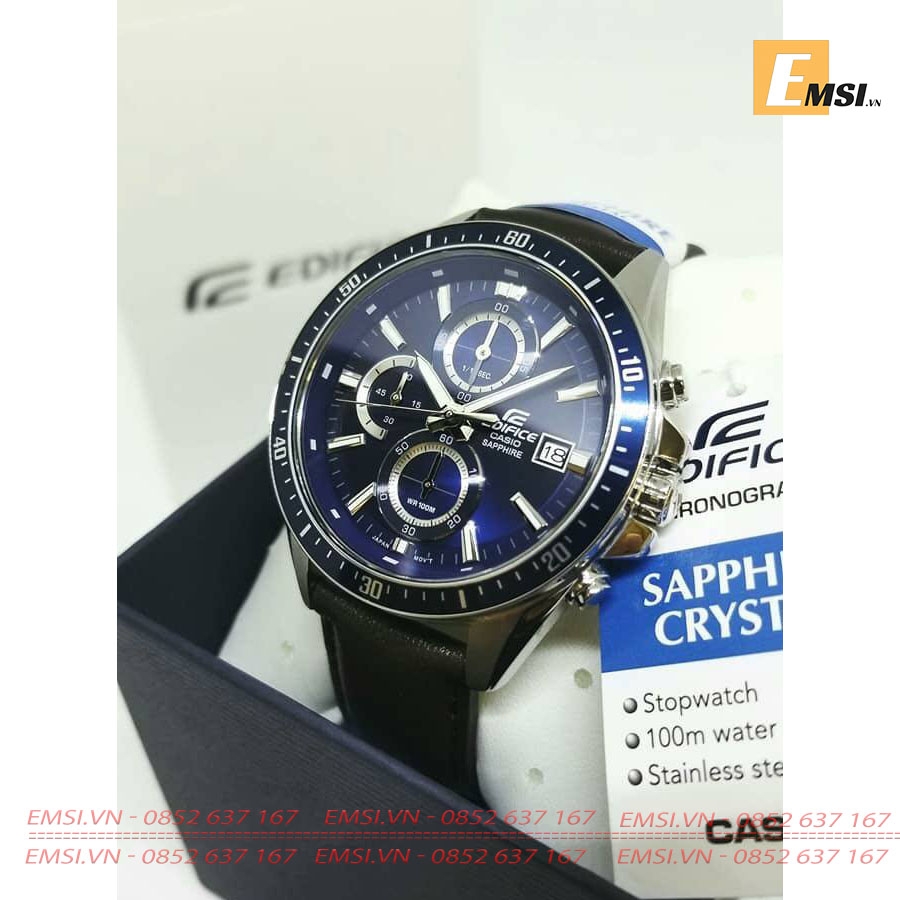 Casio Edifice EFR-S565L-2A - Đồng Hồ Nam - Pin / Quartz - Kính Sapphire - Size Mặt 44mm EMSI.VN