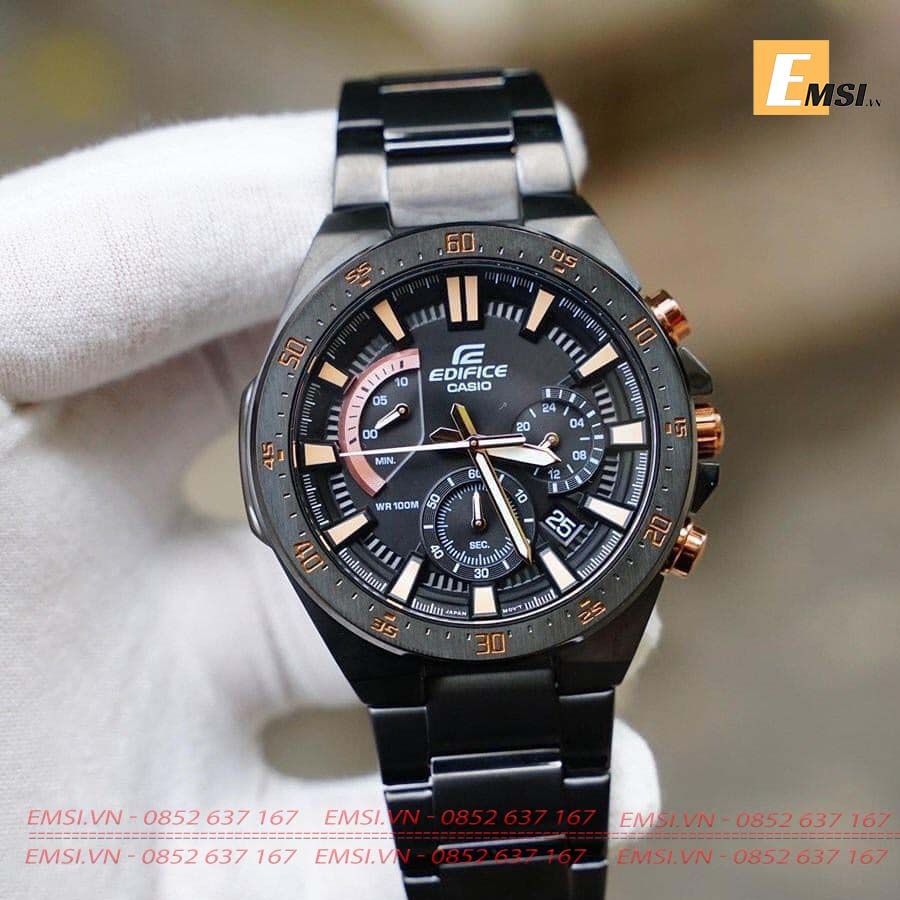 Edifice EFR-563DC-1A - Đồng Hồ Nam - Pin / Quartz - Kính Khoáng - Size Mặt 49mm EMSI.VN