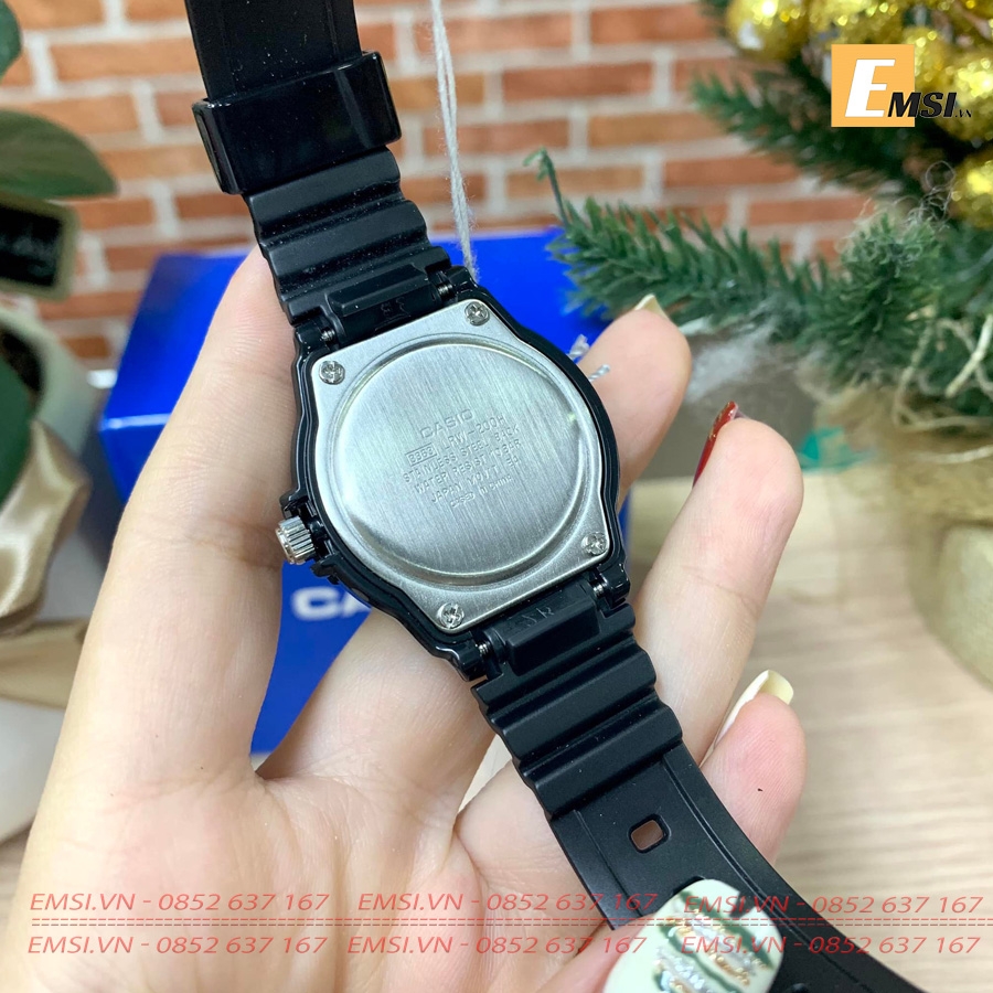 Casio LRW-200H-9EVDF - Đồng Hồ Trẻ Em - Pin/Quartz - Size Mặt 34mm - Kính Nhựa EMSI.VN
