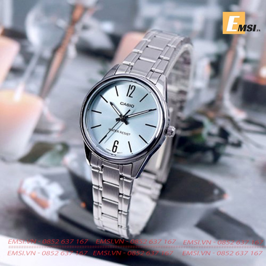 Casio LTP-V005D-2B - Đồng Hồ Nữ - Pin/Quartz - Kính Khoáng - Size Mặt 28mm EMSI.VN