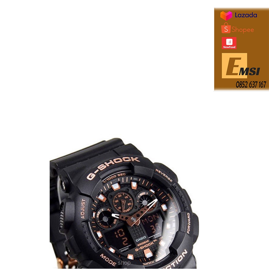 Đồng hồ Casio G-Shock Nam GA-100GBX-1A4
