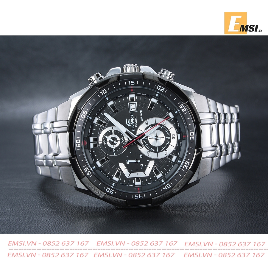 Casio Edifice EFR-539D-1A - Đồng Hồ Nam - Điện Tử - Kính Khoáng - Size Mặt 49.5mm EMSI.VN