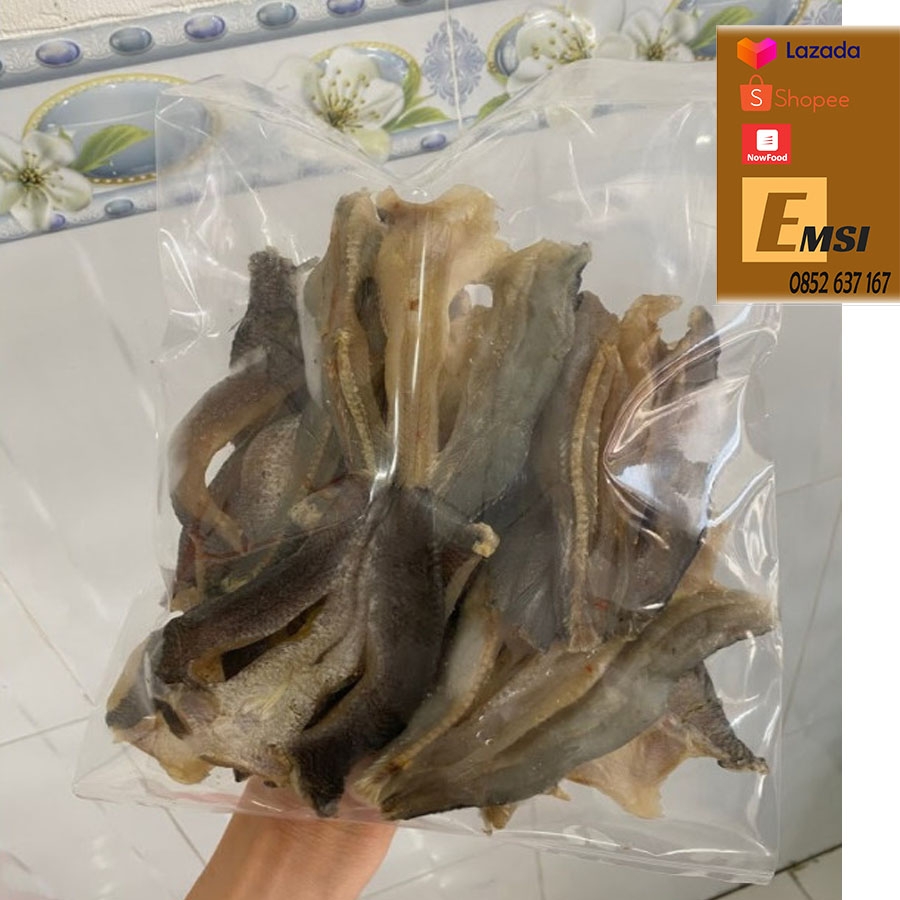 Đặc sản: Khô cá Lóc xẻ nhỏ mềm ngon (500gram)
