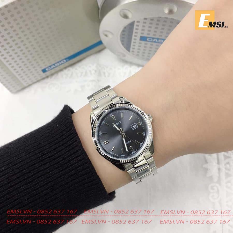 Casio LTP-1302D-1A1 - Đồng Hồ Nữ - Pin/Quartz - Kính Khoáng - Size mặt 30.2mm EMSI.VN