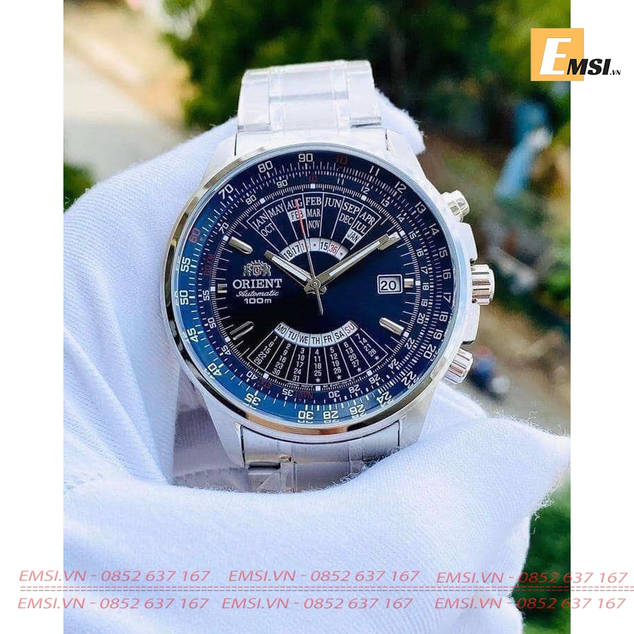 Orient SEU07008DX - Đồng Hồ Nam - Cơ - Automatic - Kính Khoáng - Size Mặt 44mm EMSI.VN