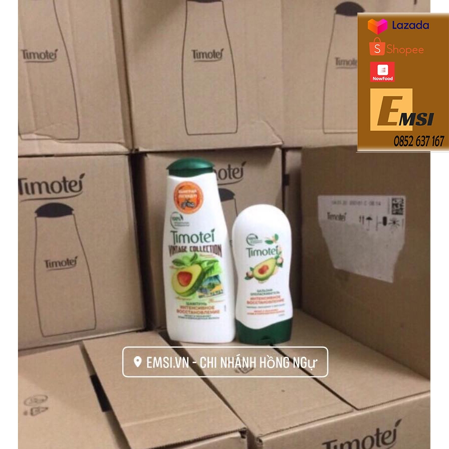 Cặp Dầu gội Timotei Phục hồi chuyên sâu- HÀNG NỘI ĐỊA NGA