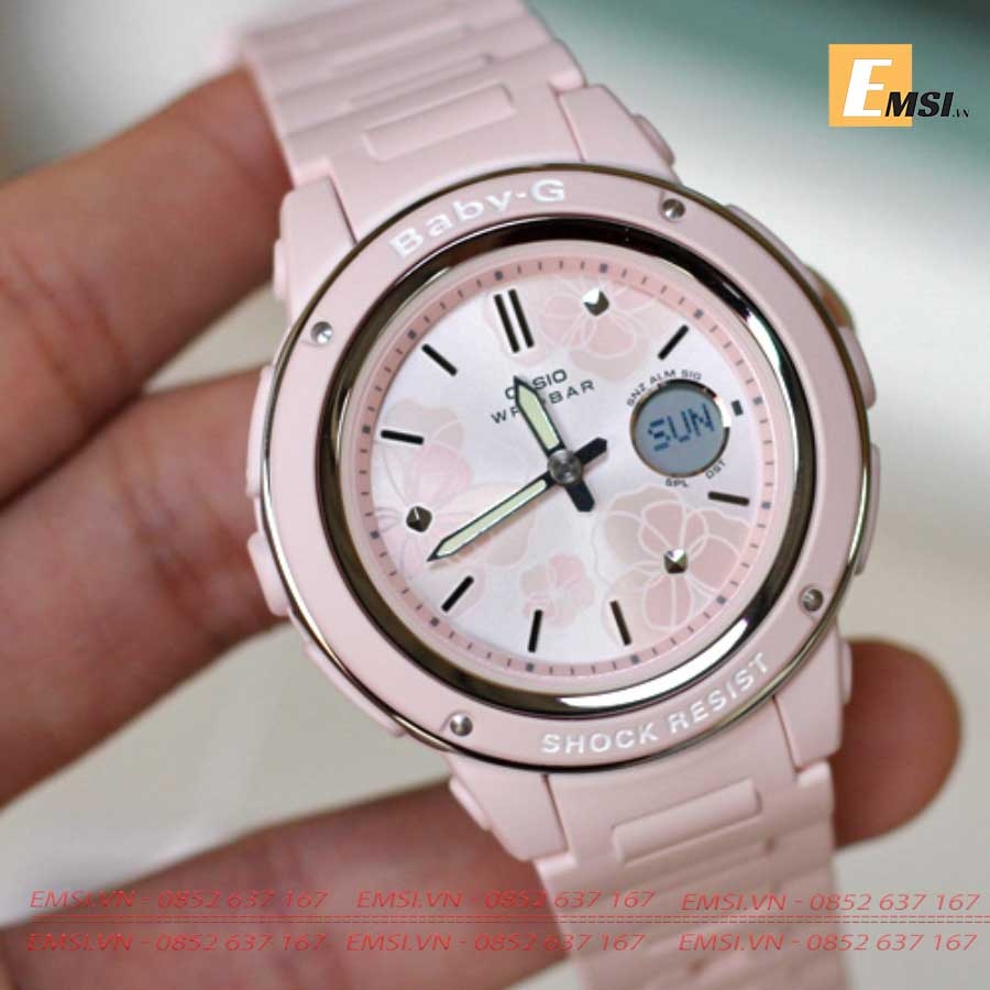 Đồng hồ Nữ Casio Baby-G BGA-150FL-4A - Chính hãng bảo hành 5 năm - Emsi.vn