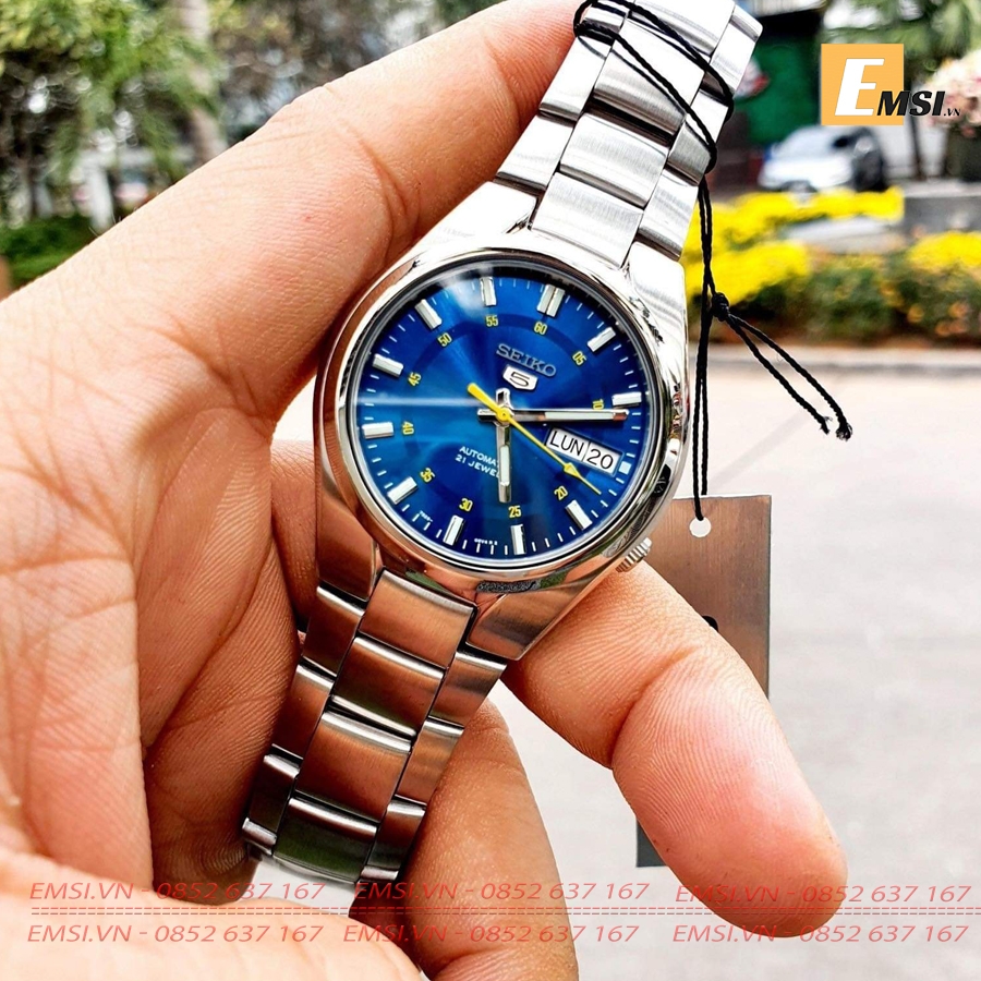 Seiko SNK615K1 - Đồng Hồ Nam - Máy Cơ / Automatic - Size Mặt 36mm - Kính Khoáng EMSI.VN