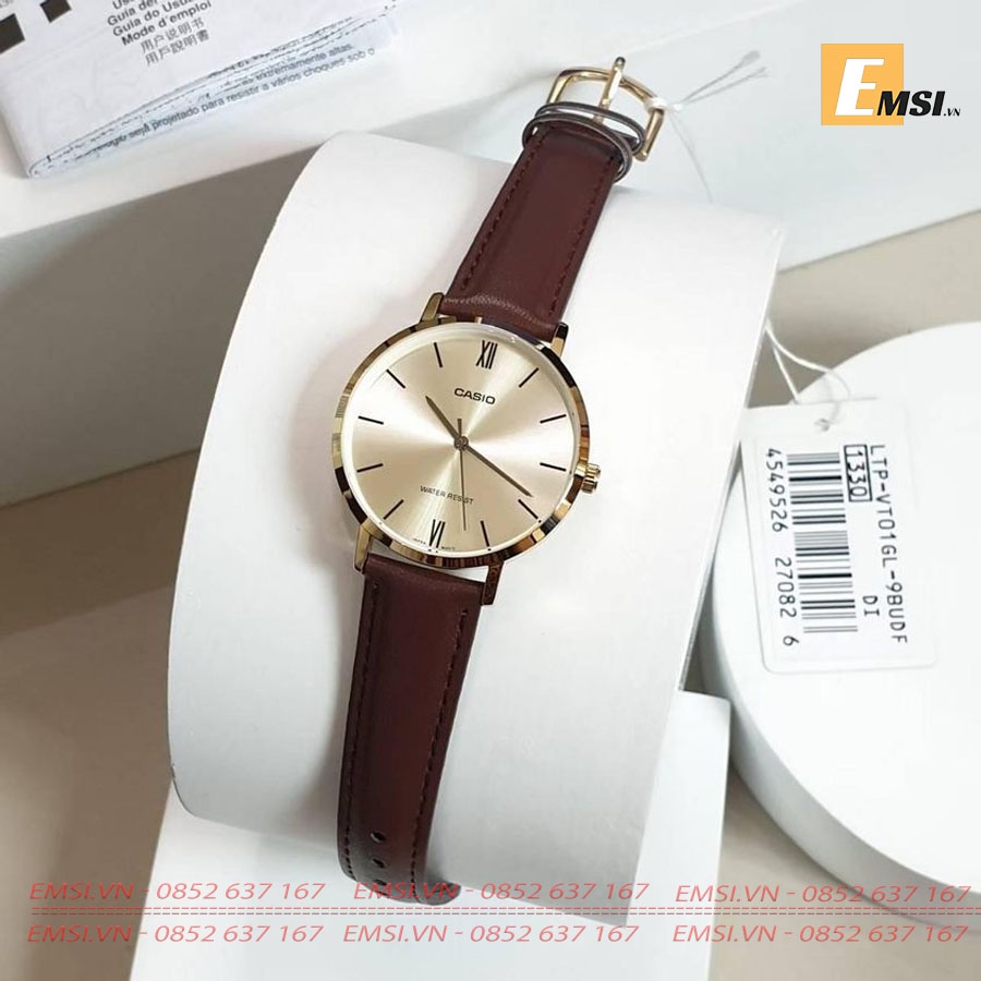 Casio LTP-VT01GL-9BUDF - Đồng Hồ Nữ - Pin/Quartz - Kính Khoáng - Size Mặt 34mm EMSI.VN