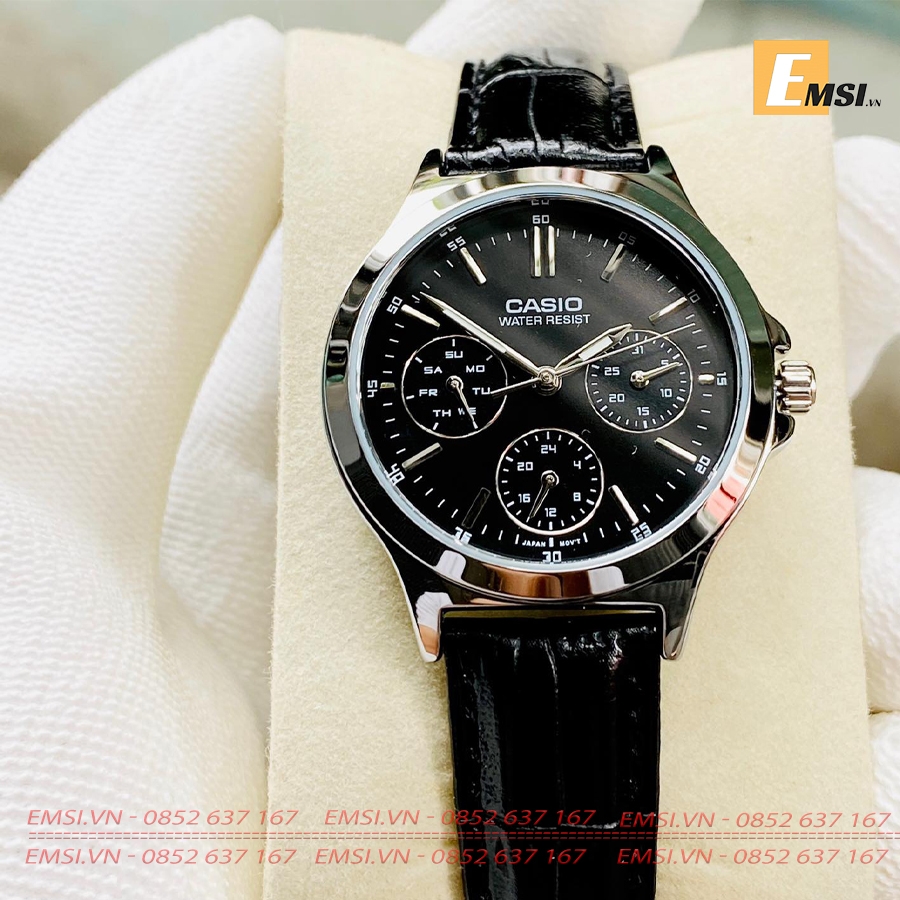 Casio LTP-V300L-1A - Đồng hồ nữ - Đồng hồ Quartz - Size mặt 33.2mm - Kính khoáng EMSI.VN