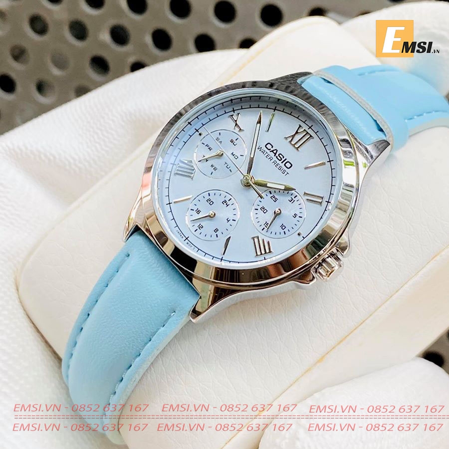 Casio LTP-V300L-2A3 - Đồng Hồ Nữ - Pin/Quartz - Kính Khoáng - Size Mặt 33.2mm EMSI.VN