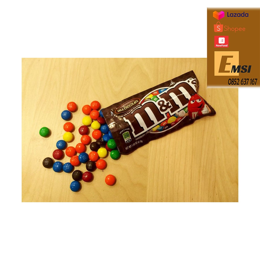 Kẹo socola M&M 323g của Mỹ, hàng chính hãng