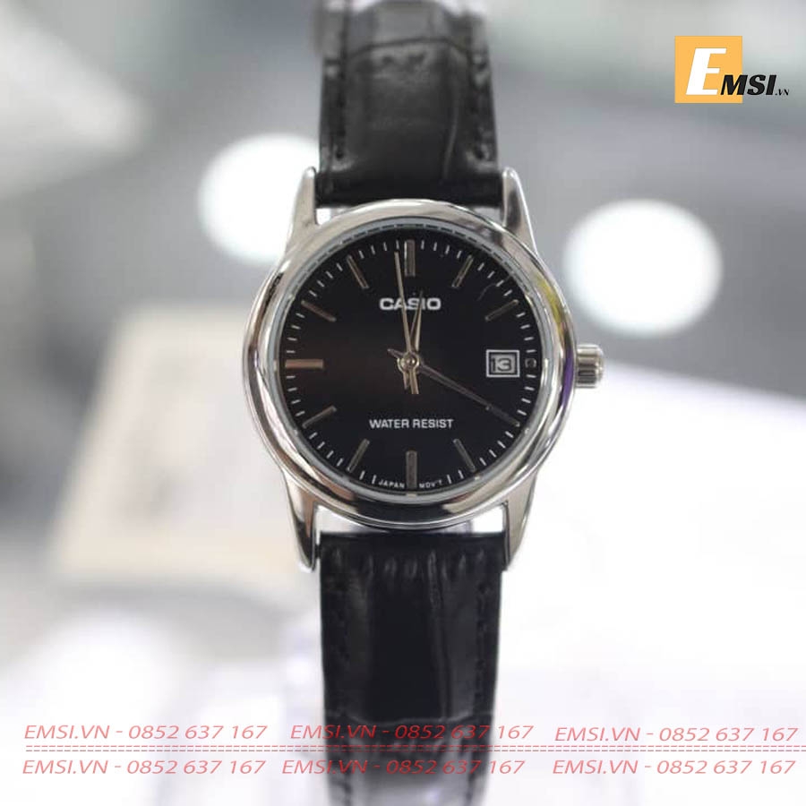Casio LTP-V002L-1AUDF - Đồng Hồ Nữ - Pin/Quartz - Kính Khoáng - Size Mặt 25mm EMSI.VN
