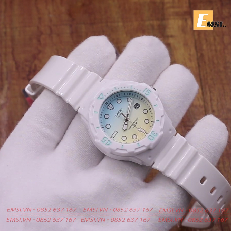Casio LRW-200H-2E2VDR - Đồng Hồ Trẻ Em - Pin/Quartz - Size Mặt 34mm - Kính Nhựa EMSI.VN