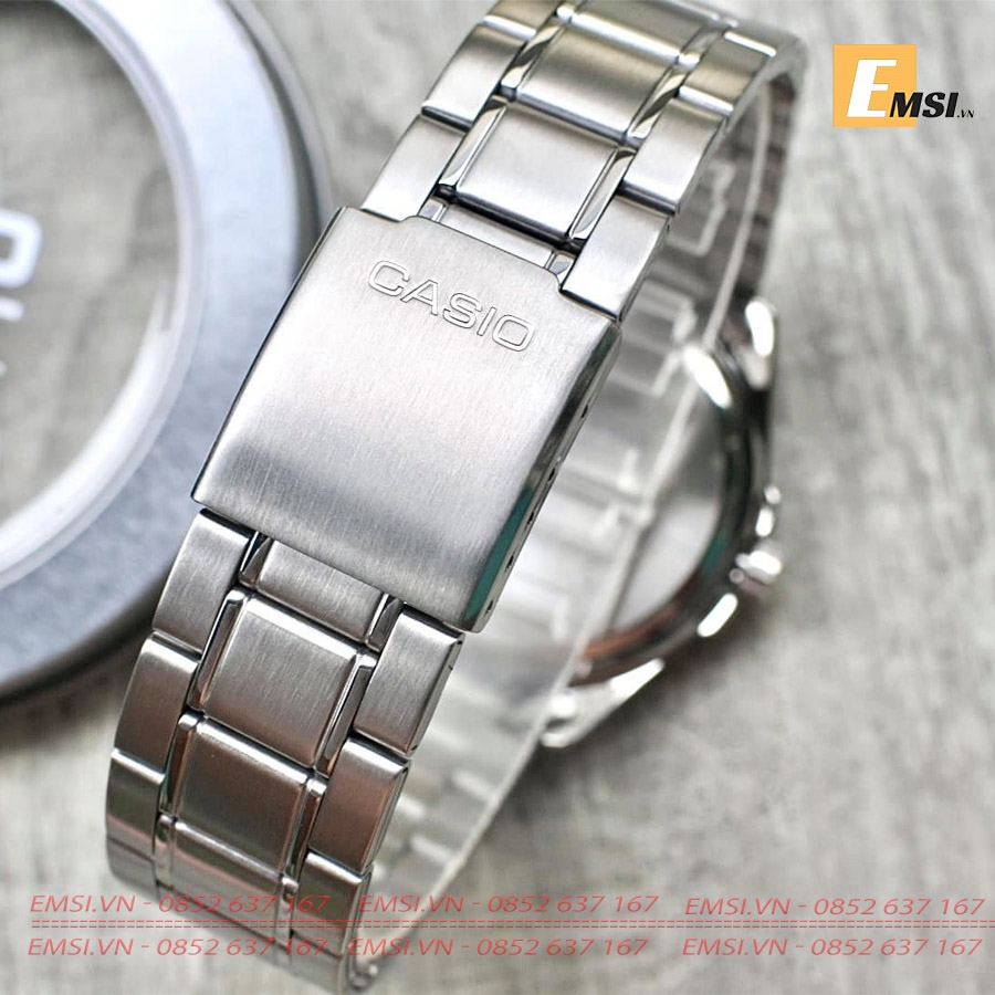 Casio MTP-1308D-1A2VDF - Đồng Hồ Nam - Pin/Quartz - Size Mặt 43.5mm - Kính Khoáng EMSI.VN