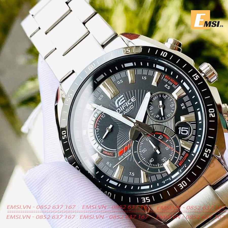 Edifice EQS-900DB-1AVUDF - Đồng Hồ Nam - Pin/Quartz - Kính Khoáng - Size Mặt 47mm EMSI.VN