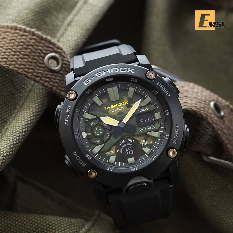 Đồng Hồ Casio G Shock GA-2000SU-1A - Nam - Dây Đeo Nhựa - Cấu Trúc Bảo Vệ Lõi Cacbon Đồng Hồ Casio G Shock GA-2000SU-1A - Nam - Dây Đeo Nhựa - Cấu Trúc Bảo Vệ Lõi Cacbon - Emsi.vn