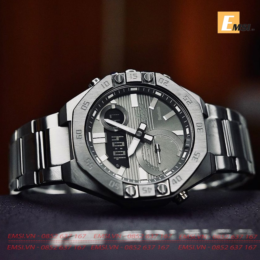 Edifice ECB-10DC-1B - Đồng Hồ Nam - Điện Tử - Kính Khoáng - Size Mặt 48.5mm EMSI.VN