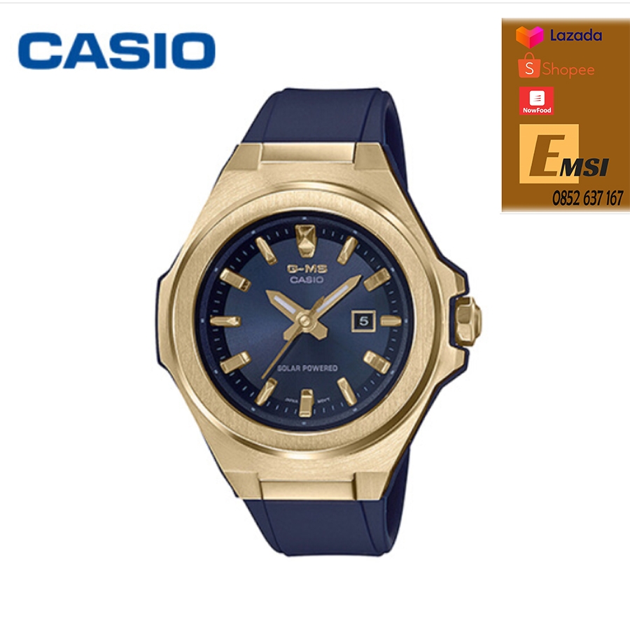 Đồng hồ Casio Baby-G Nữ MSG-S500G-2A -Tough Solar - Cao Su - 10ATM