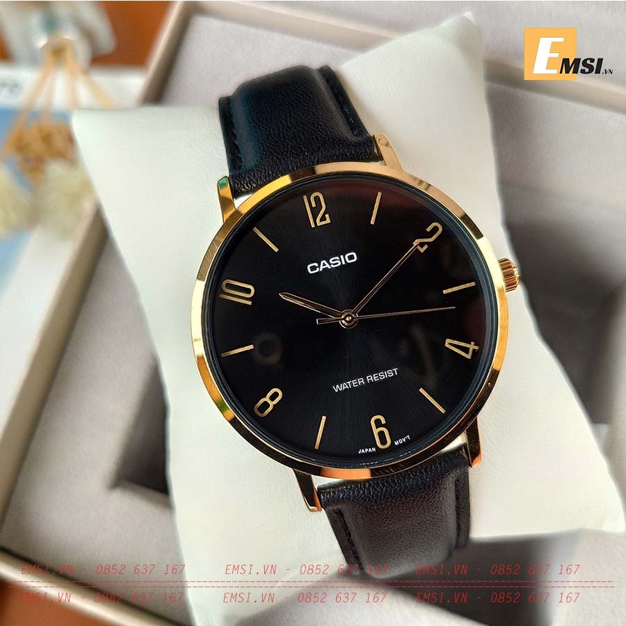 MTP-VT01GL-1B2 | Kim - Nam quý phái | Lịch lãm | Đồng hồ