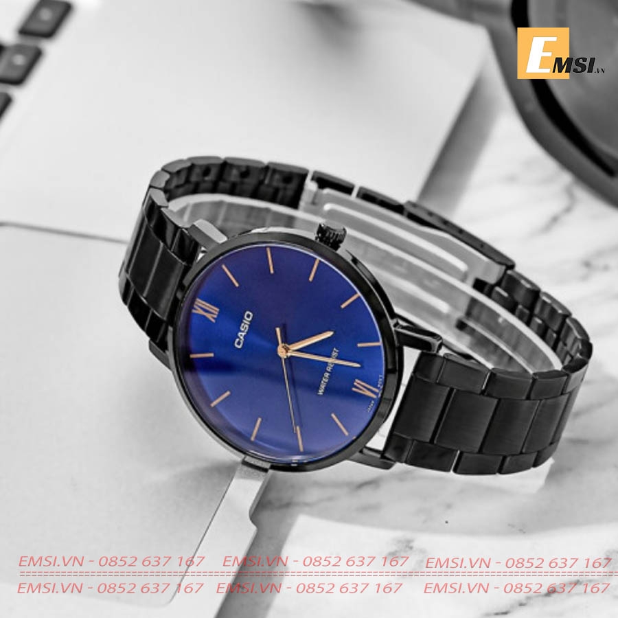 Casio MTP-VT01B-2BUDF - Đồng Hồ Nam - Pin / Quartz - Kính Khoáng - Size Mặt 40mm - Bảo Hành 5 Năm - Chính Hãng