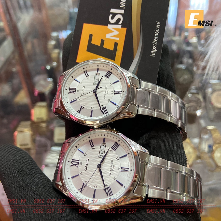 Casio MTP-1384D-1AVDF - Đồng Hồ Nam - Pin / Quartz - Kính Khoáng - Size Mặt 41mm - Bảo Hành 5 Năm - Chính Hãng - Emsi.vn